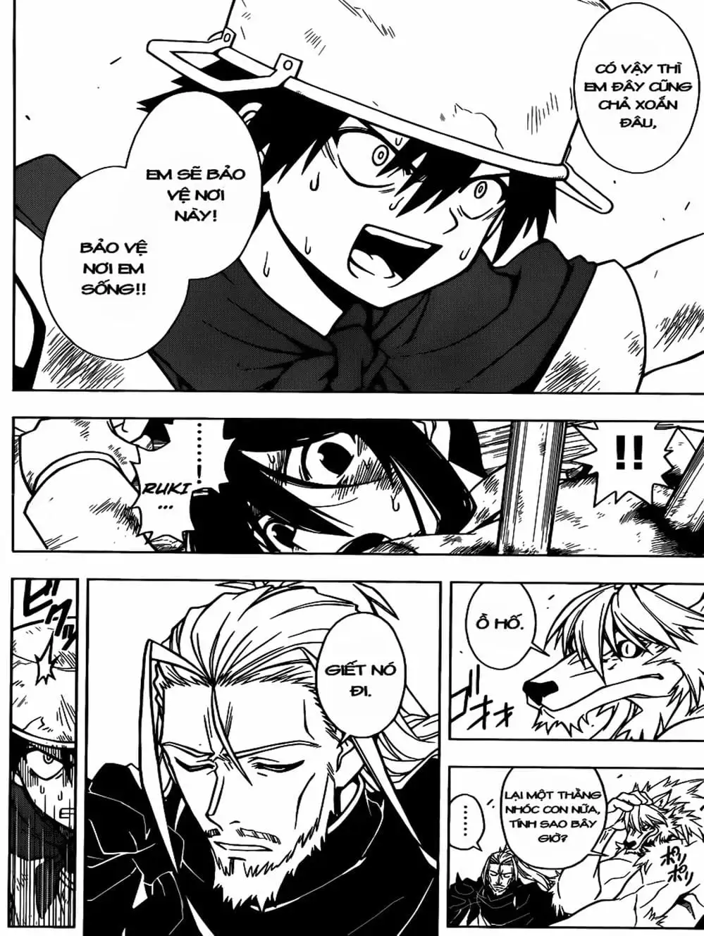 Truyện Tranh Lựa Chọn Phân Kỳ - Uq Holder! trang 9