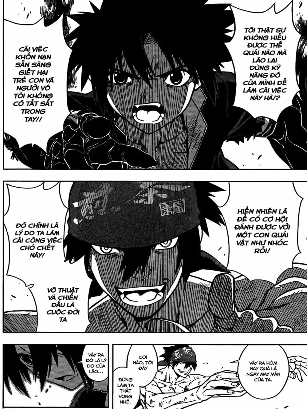 Truyện Tranh Lựa Chọn Phân Kỳ - Uq Holder! trang 9