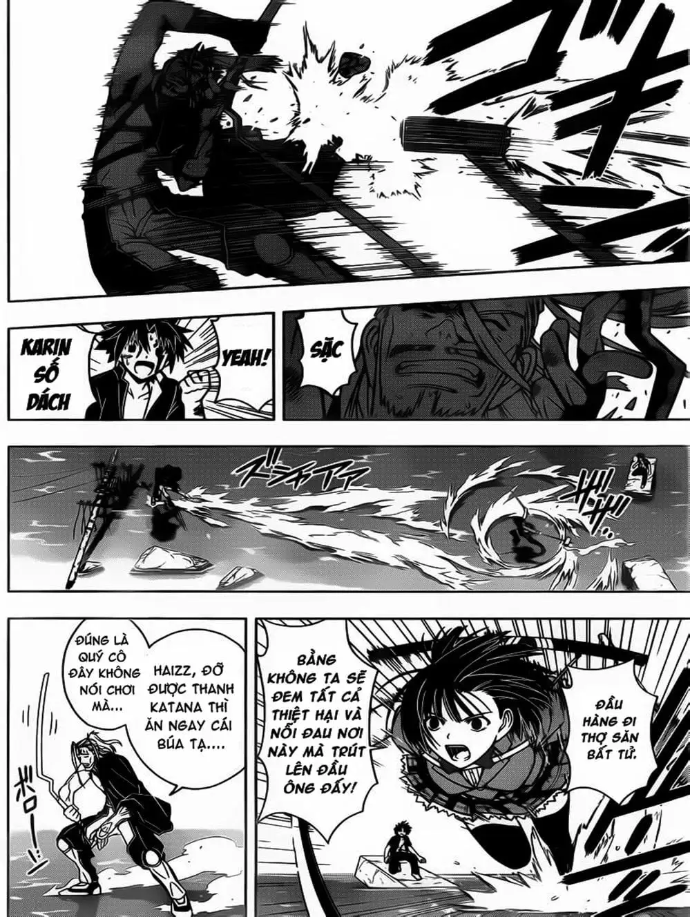 Truyện Tranh Lựa Chọn Phân Kỳ - Uq Holder! trang 9