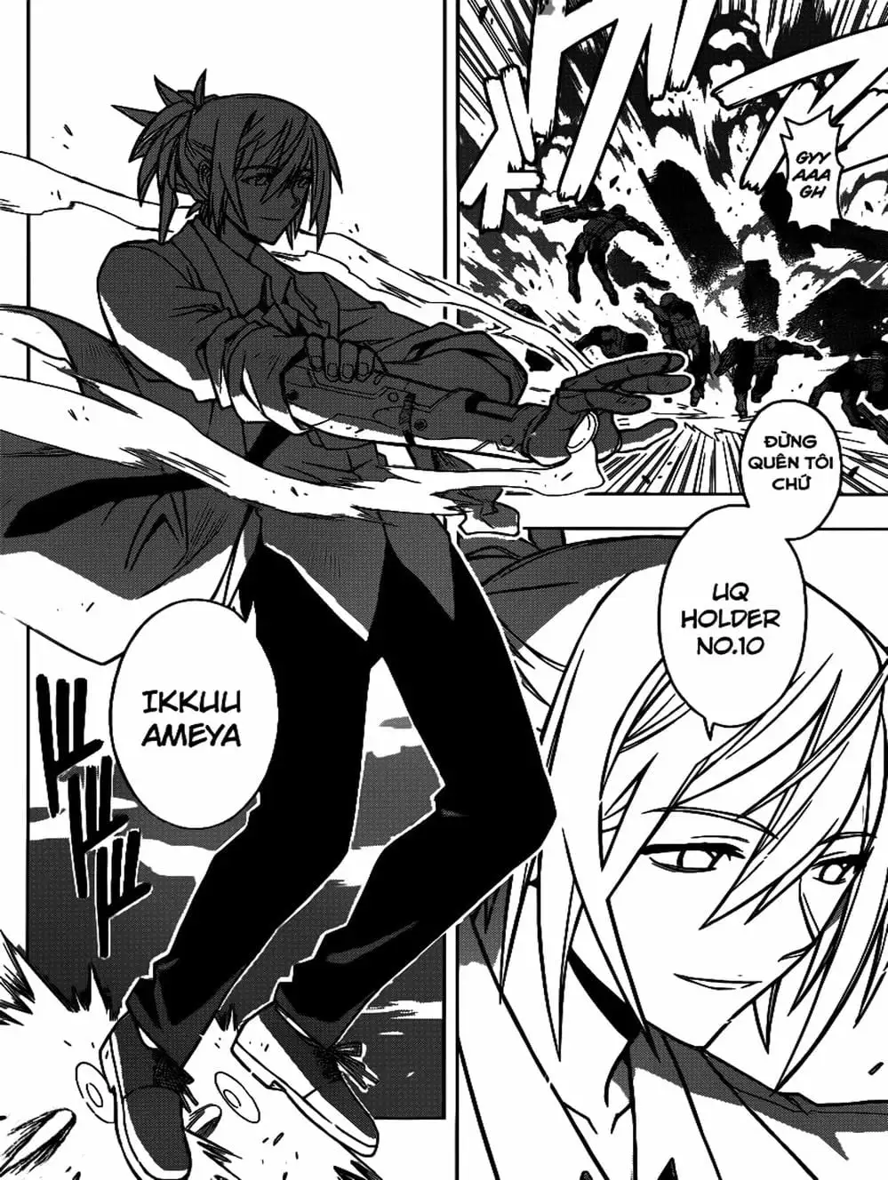 Truyện Tranh Lựa Chọn Phân Kỳ - Uq Holder! trang 9