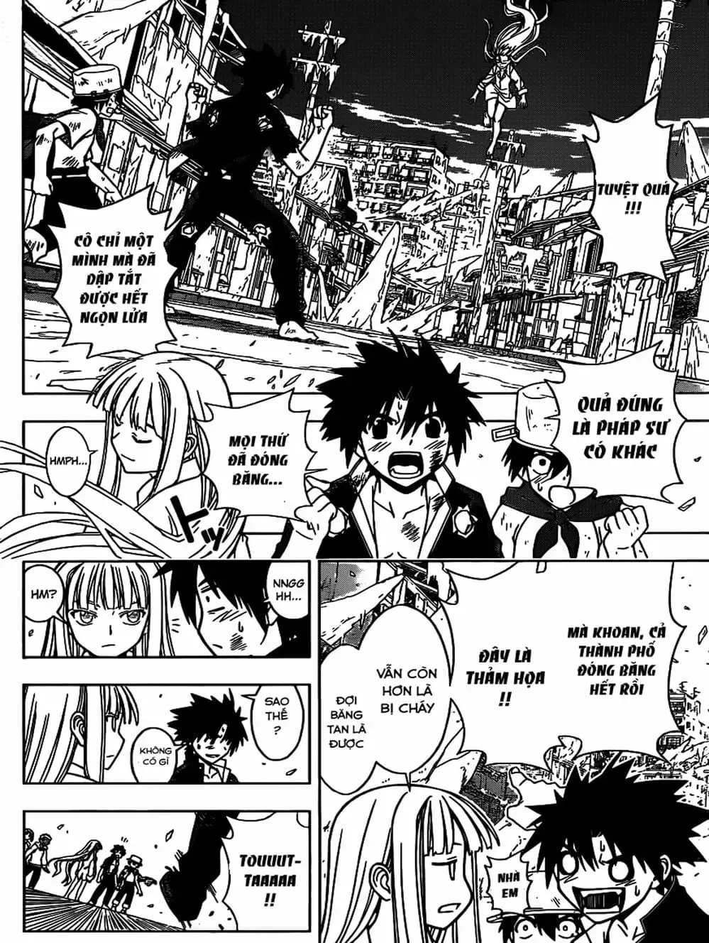 Truyện Tranh Lựa Chọn Phân Kỳ - Uq Holder! trang 9
