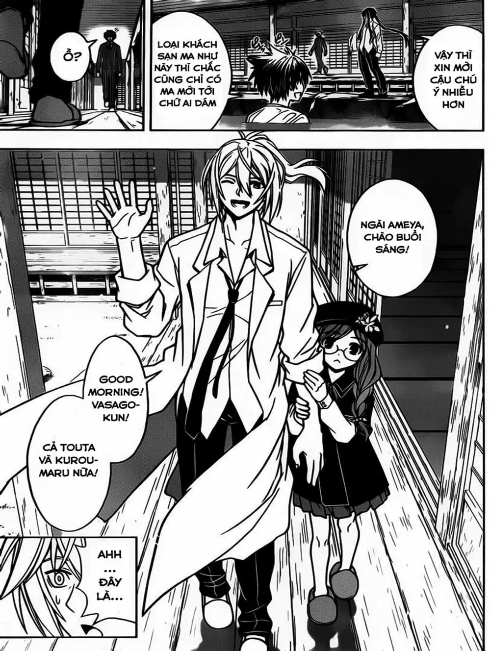 Truyện Tranh Lựa Chọn Phân Kỳ - Uq Holder! trang 9