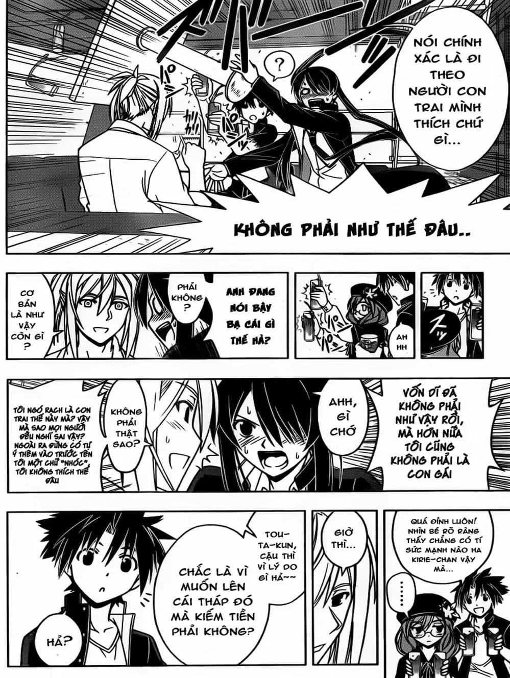 Truyện Tranh Lựa Chọn Phân Kỳ - Uq Holder! trang 9
