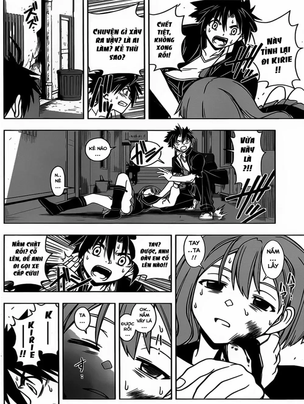 Truyện Tranh Lựa Chọn Phân Kỳ - Uq Holder! trang 9