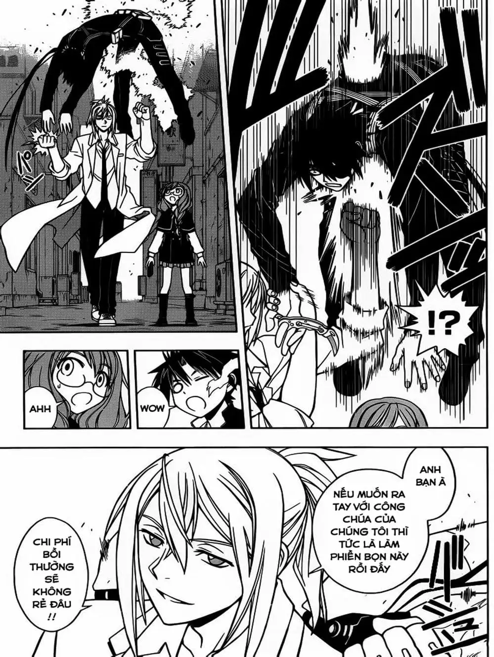 Truyện Tranh Lựa Chọn Phân Kỳ - Uq Holder! trang 9