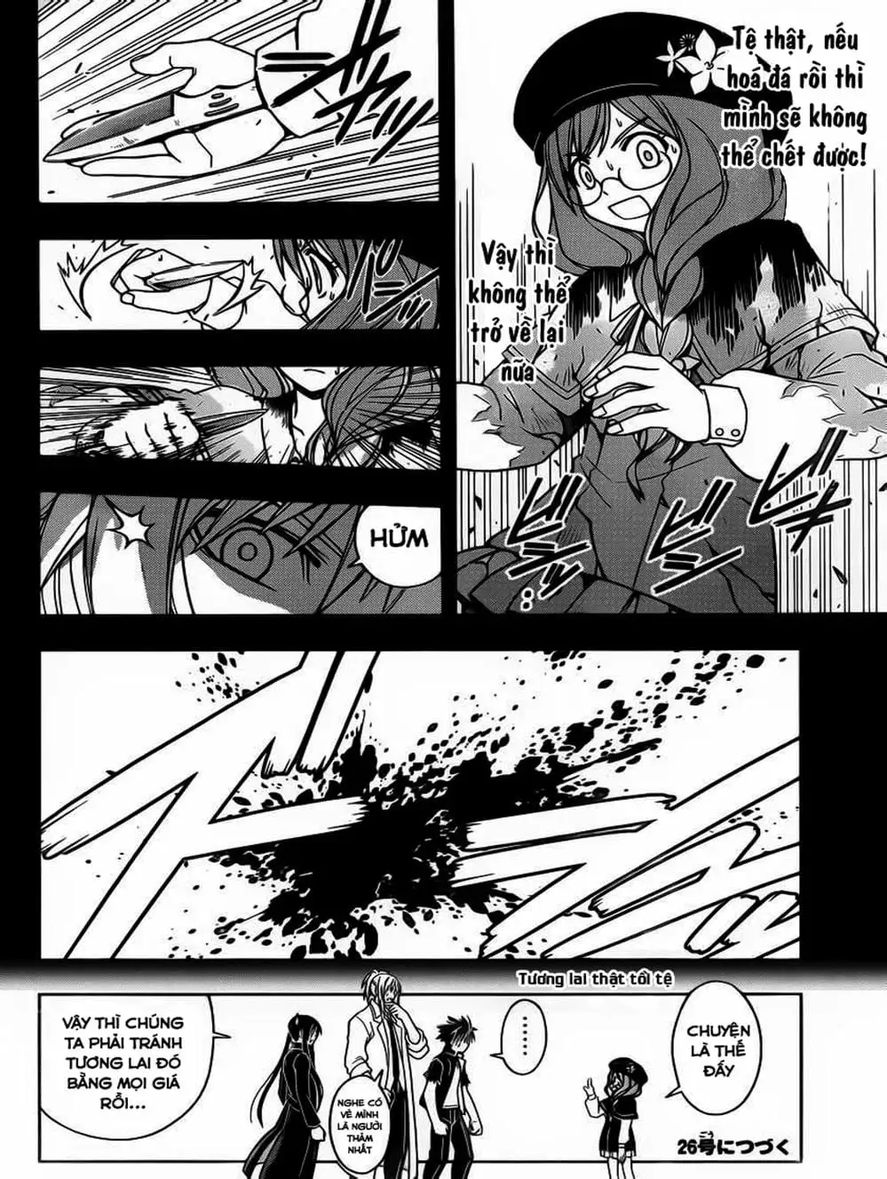 Truyện Tranh Lựa Chọn Phân Kỳ - Uq Holder! trang 9