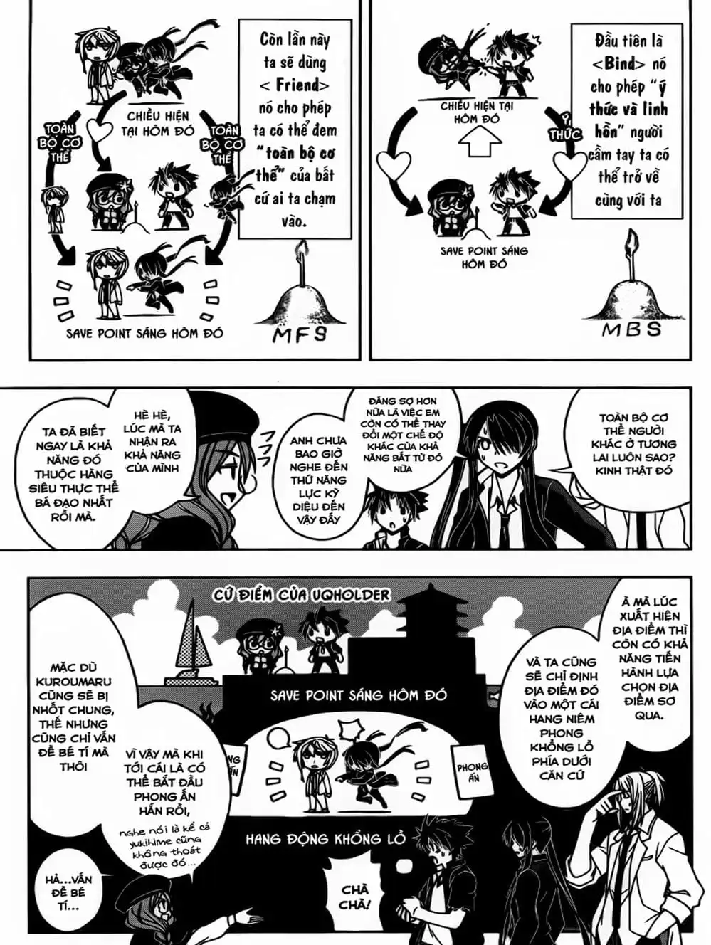 Truyện Tranh Lựa Chọn Phân Kỳ - Uq Holder! trang 9