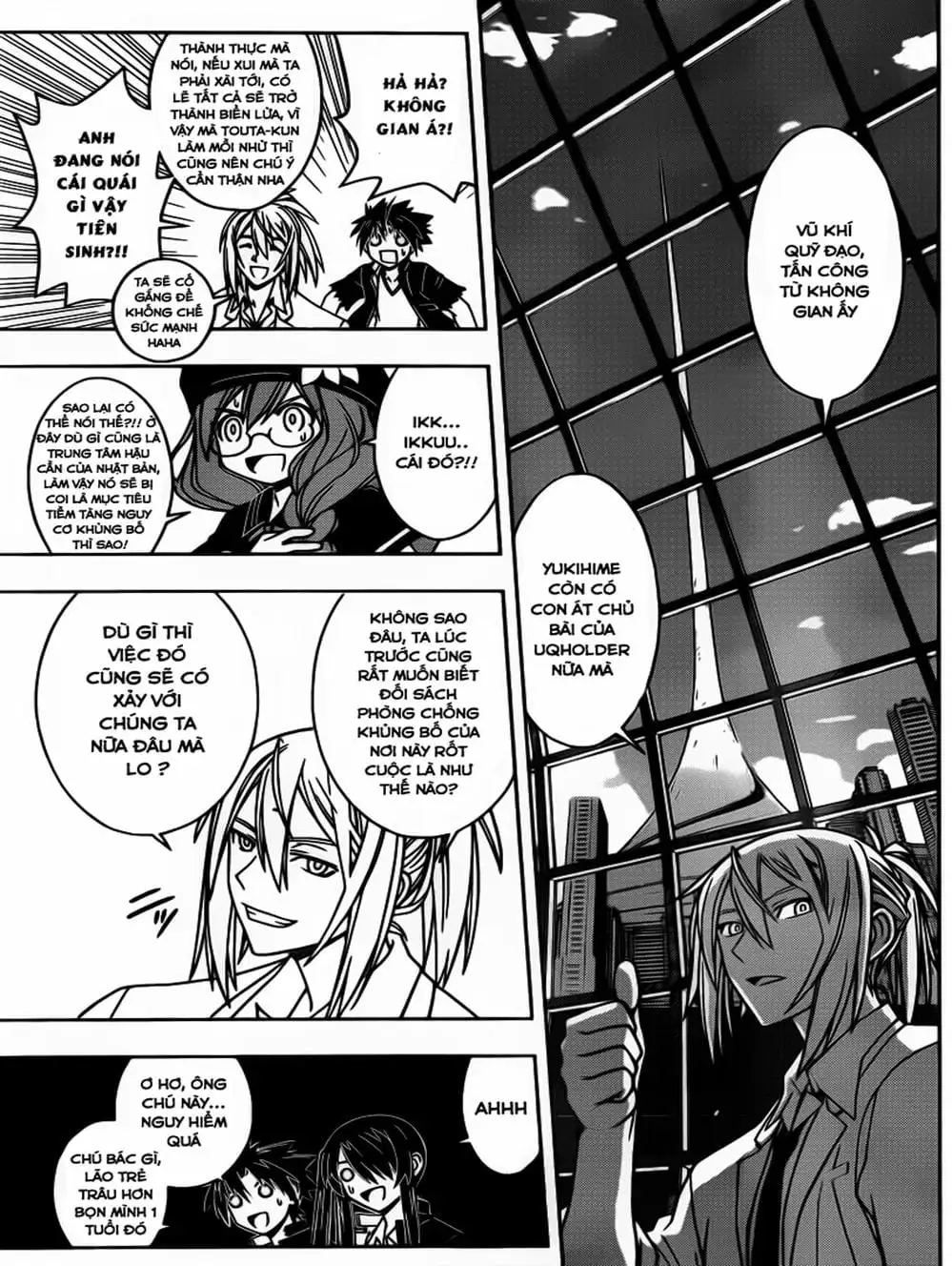 Truyện Tranh Lựa Chọn Phân Kỳ - Uq Holder! trang 9