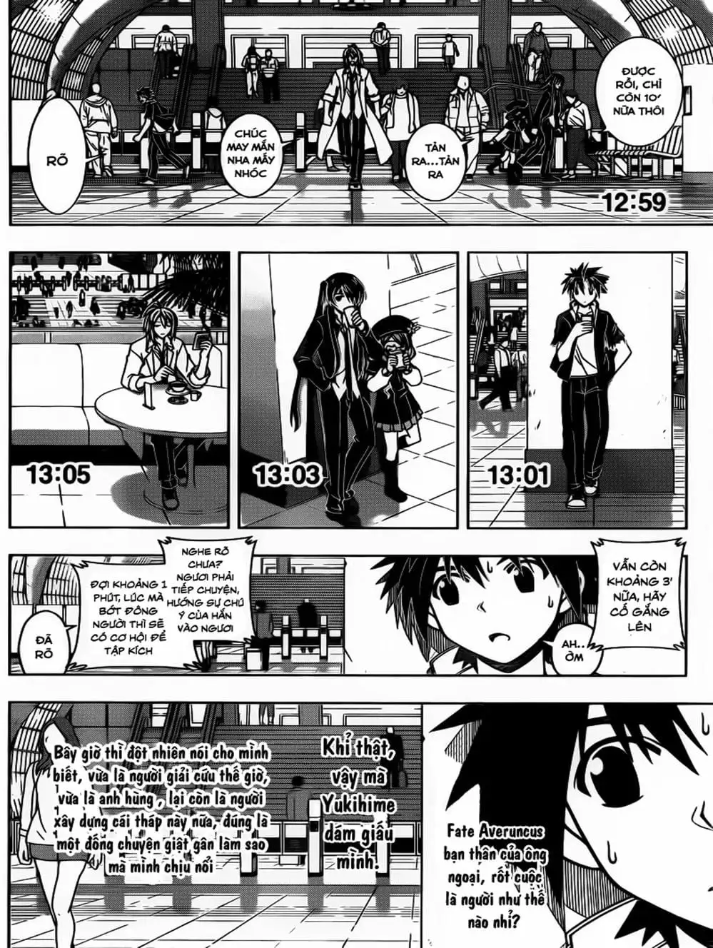 Truyện Tranh Lựa Chọn Phân Kỳ - Uq Holder! trang 9