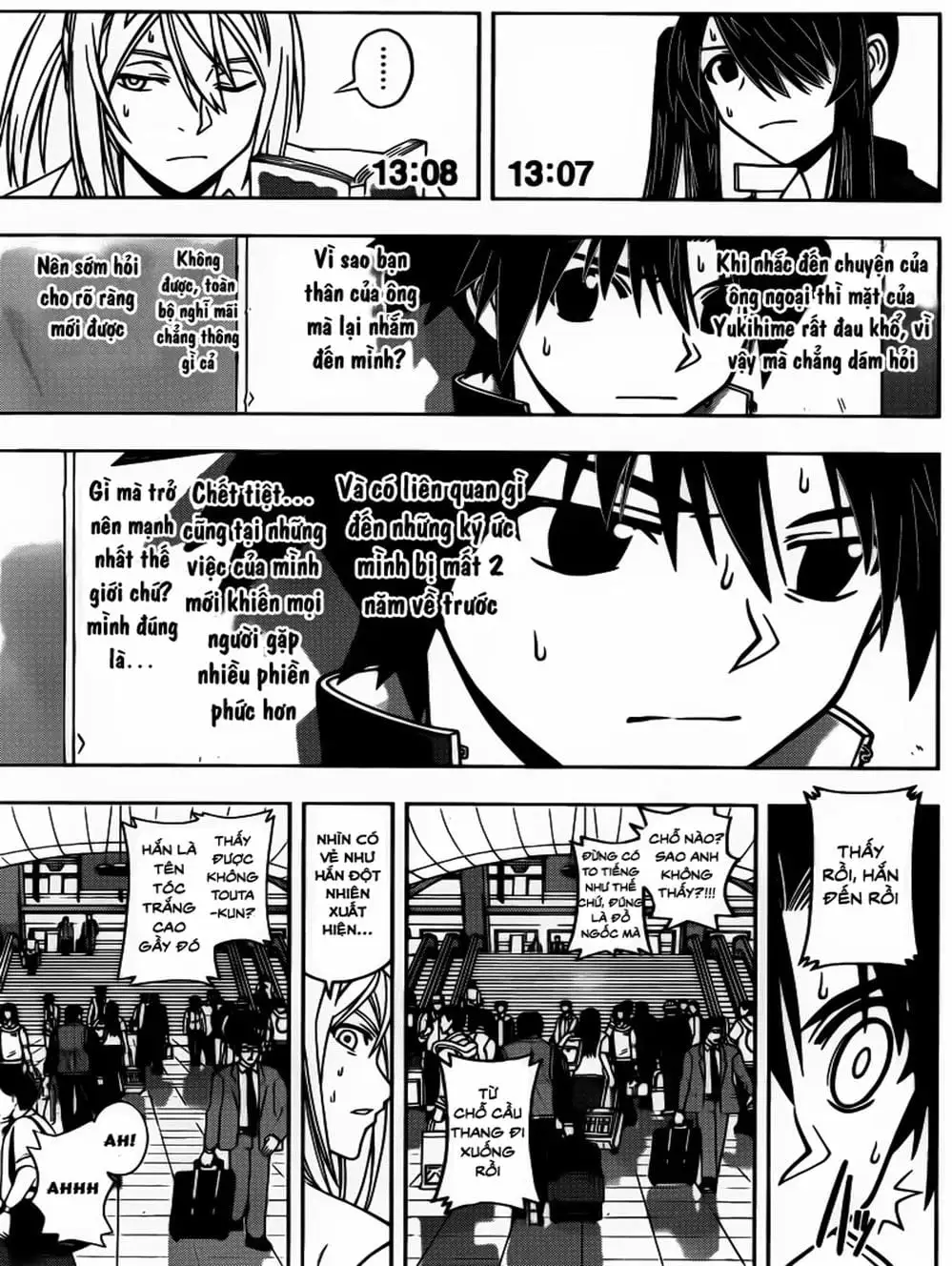 Truyện Tranh Lựa Chọn Phân Kỳ - Uq Holder! trang 9