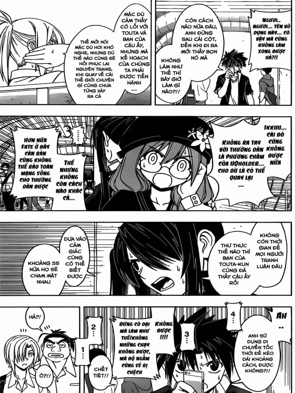 Truyện Tranh Lựa Chọn Phân Kỳ - Uq Holder! trang 9