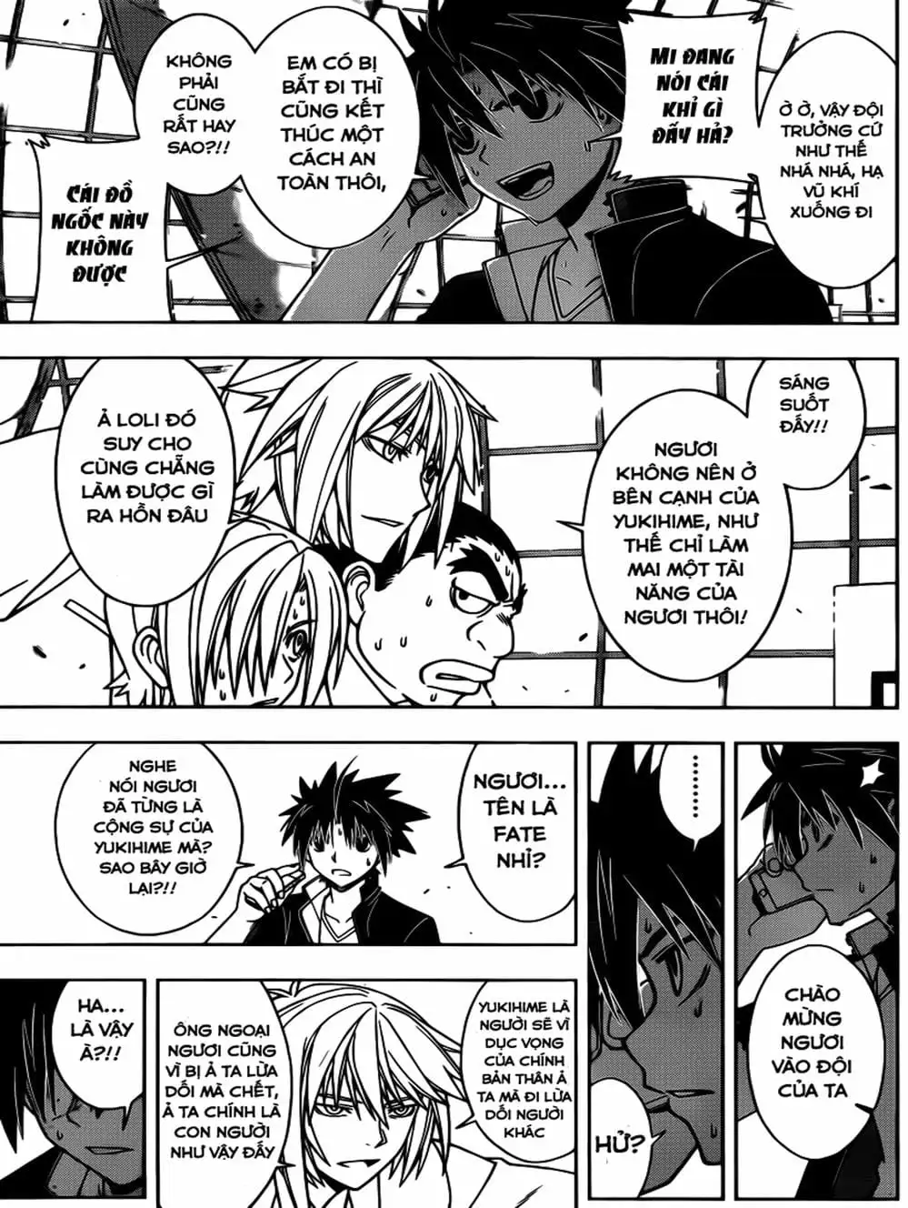 Truyện Tranh Lựa Chọn Phân Kỳ - Uq Holder! trang 9