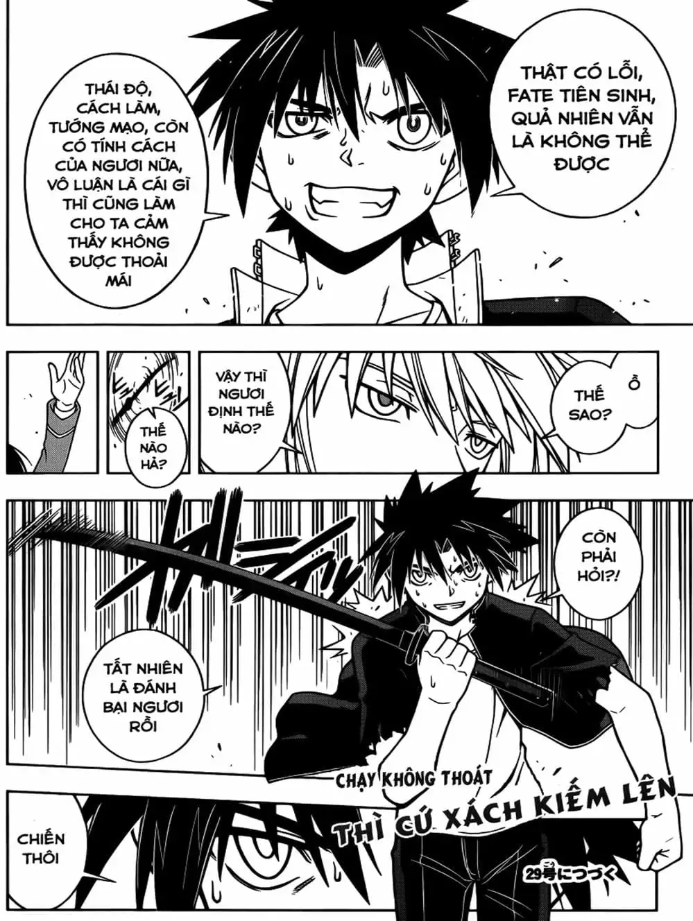 Truyện Tranh Lựa Chọn Phân Kỳ - Uq Holder! trang 9