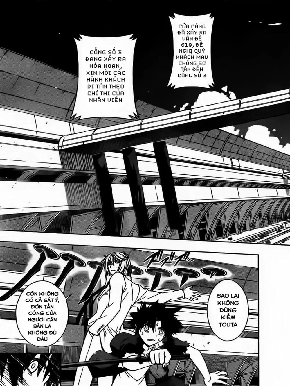 Truyện Tranh Lựa Chọn Phân Kỳ - Uq Holder! trang 9