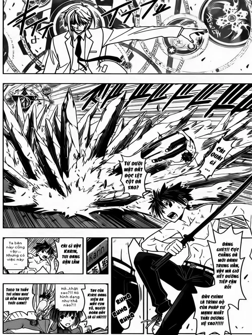 Truyện Tranh Lựa Chọn Phân Kỳ - Uq Holder! trang 9