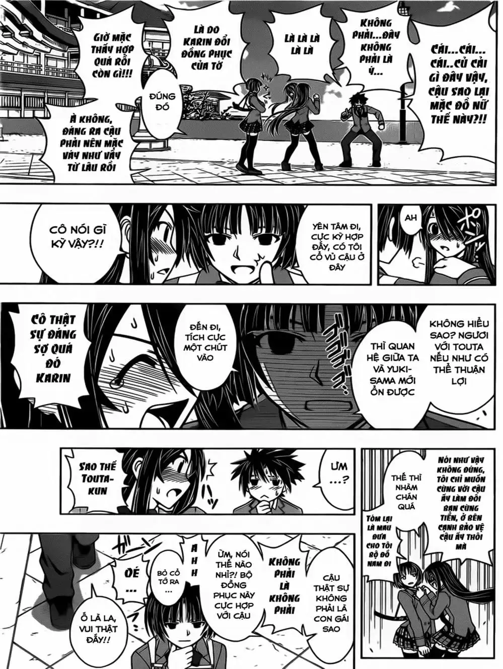 Truyện Tranh Lựa Chọn Phân Kỳ - Uq Holder! trang 9