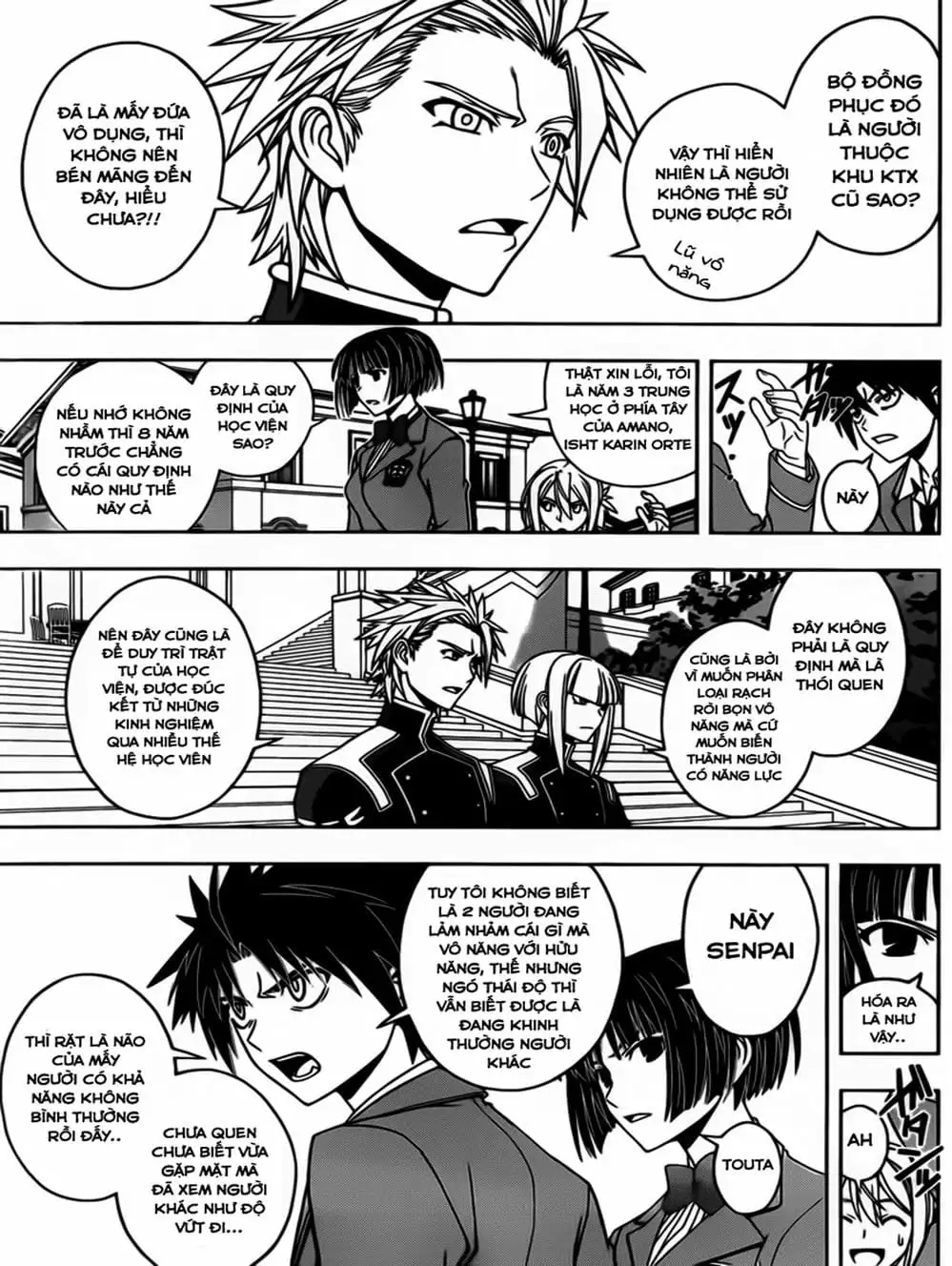 Truyện Tranh Lựa Chọn Phân Kỳ - Uq Holder! trang 9