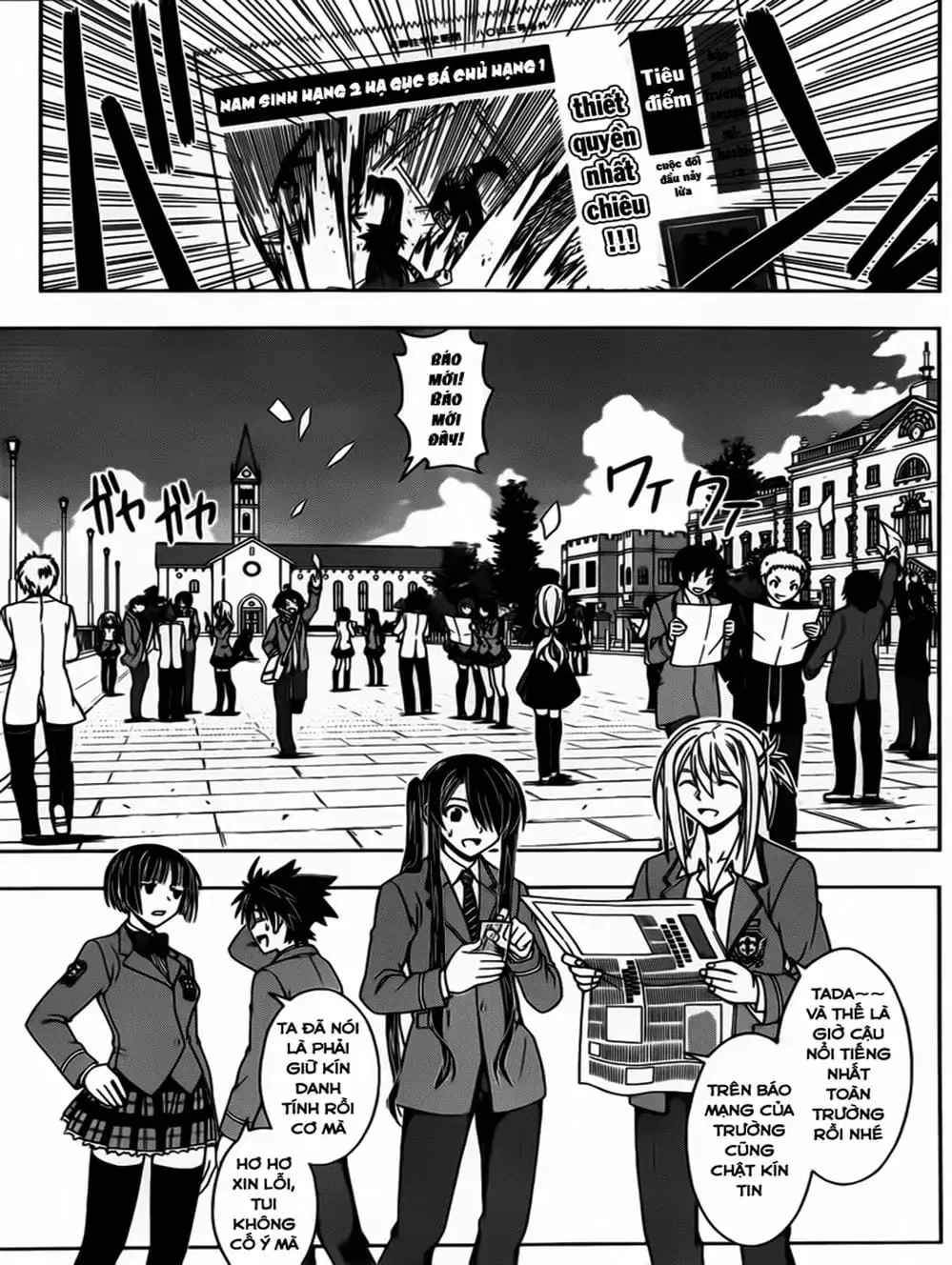Truyện Tranh Lựa Chọn Phân Kỳ - Uq Holder! trang 9