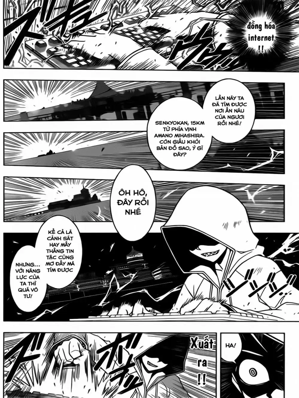 Truyện Tranh Lựa Chọn Phân Kỳ - Uq Holder! trang 9