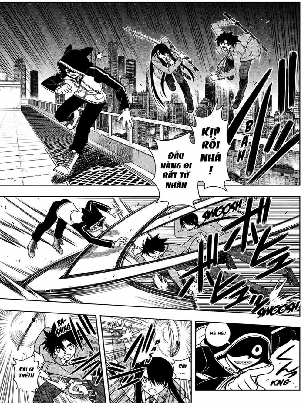 Truyện Tranh Lựa Chọn Phân Kỳ - Uq Holder! trang 9