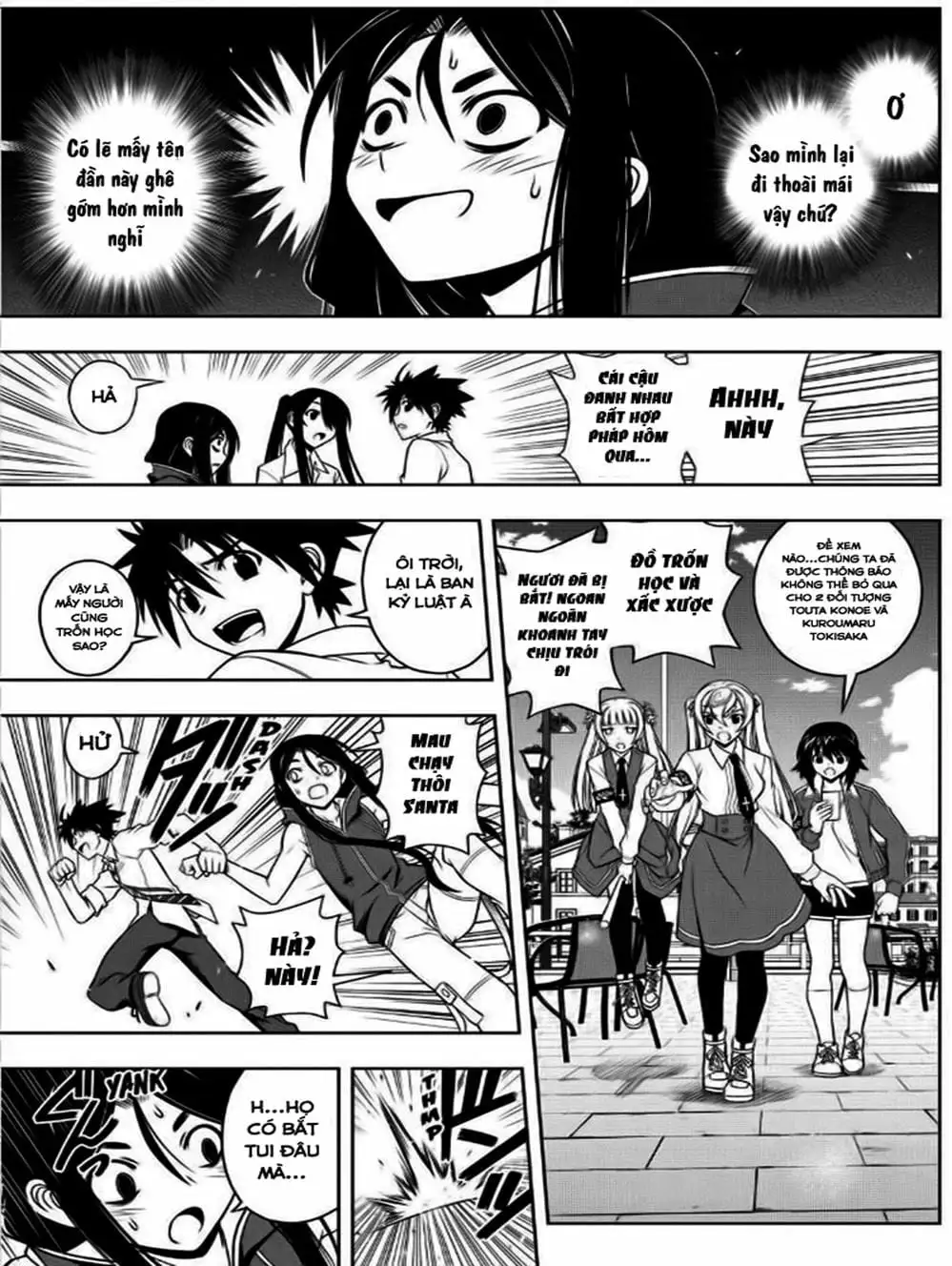 Truyện Tranh Lựa Chọn Phân Kỳ - Uq Holder! trang 9