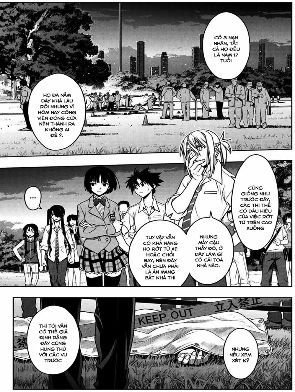 Truyện Tranh Lựa Chọn Phân Kỳ - Uq Holder! trang 9