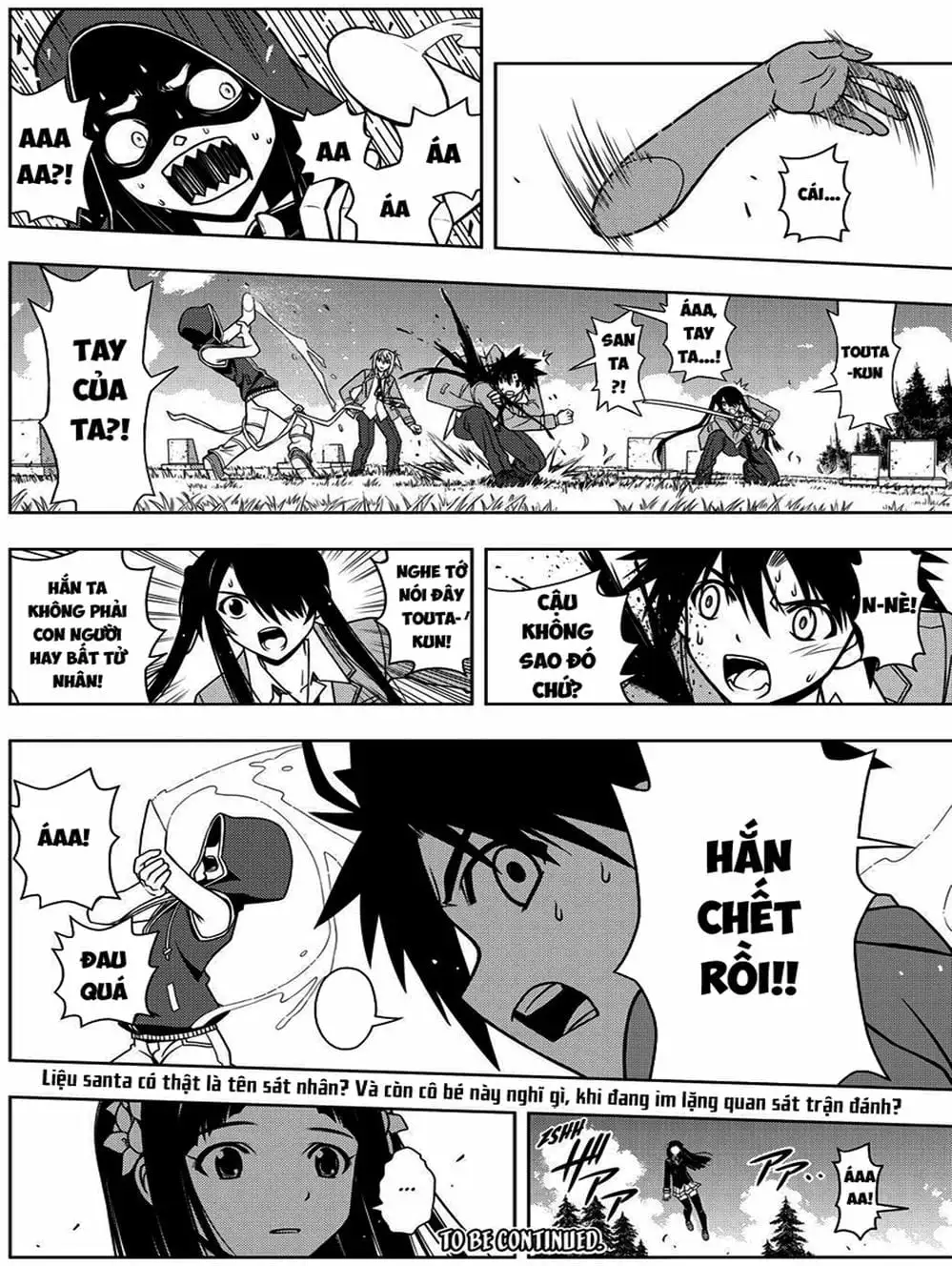 Truyện Tranh Lựa Chọn Phân Kỳ - Uq Holder! trang 9