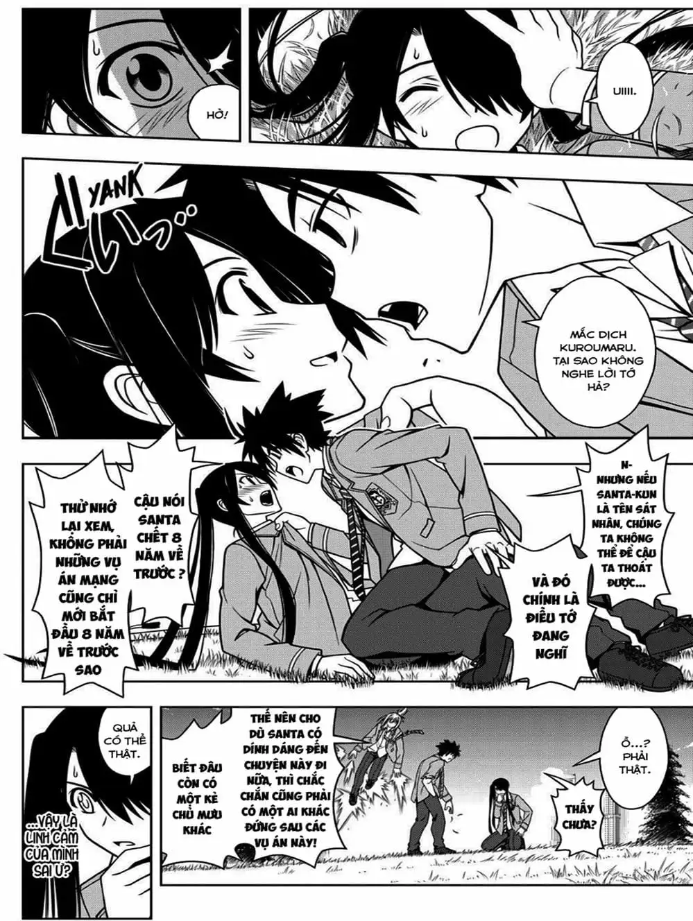 Truyện Tranh Lựa Chọn Phân Kỳ - Uq Holder! trang 9