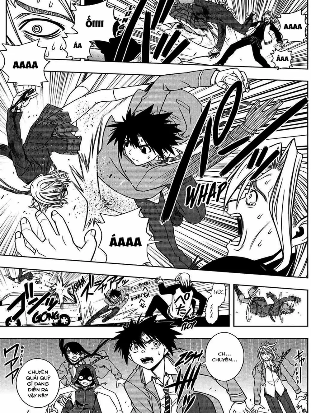 Truyện Tranh Lựa Chọn Phân Kỳ - Uq Holder! trang 9