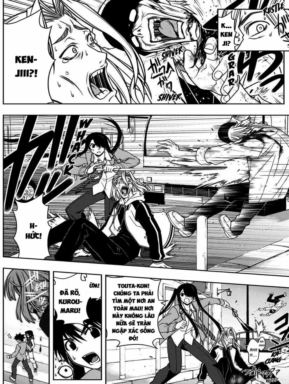 Truyện Tranh Lựa Chọn Phân Kỳ - Uq Holder! trang 9