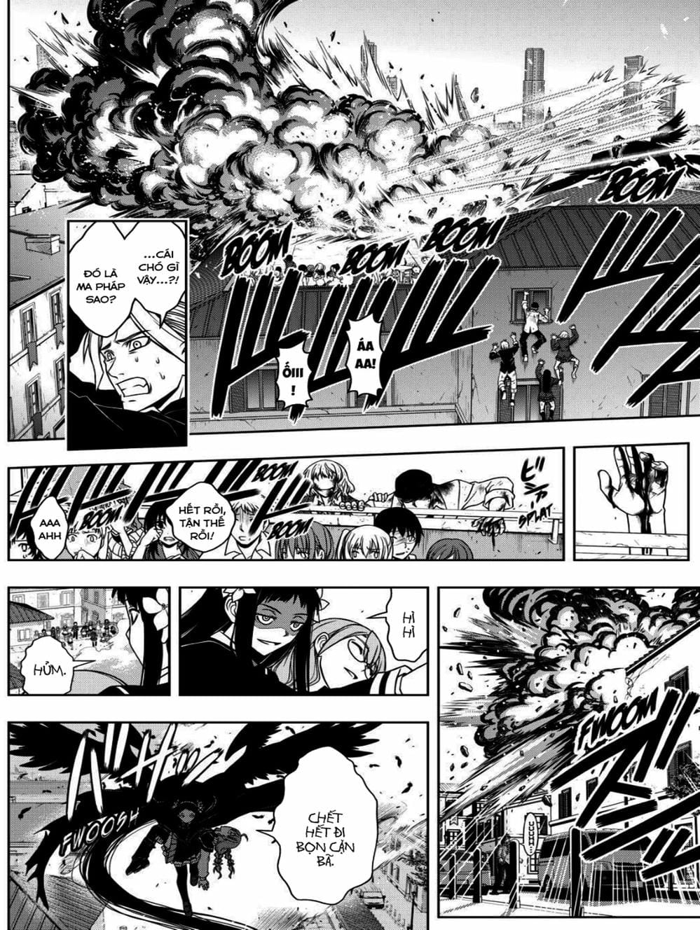 Truyện Tranh Lựa Chọn Phân Kỳ - Uq Holder! trang 9