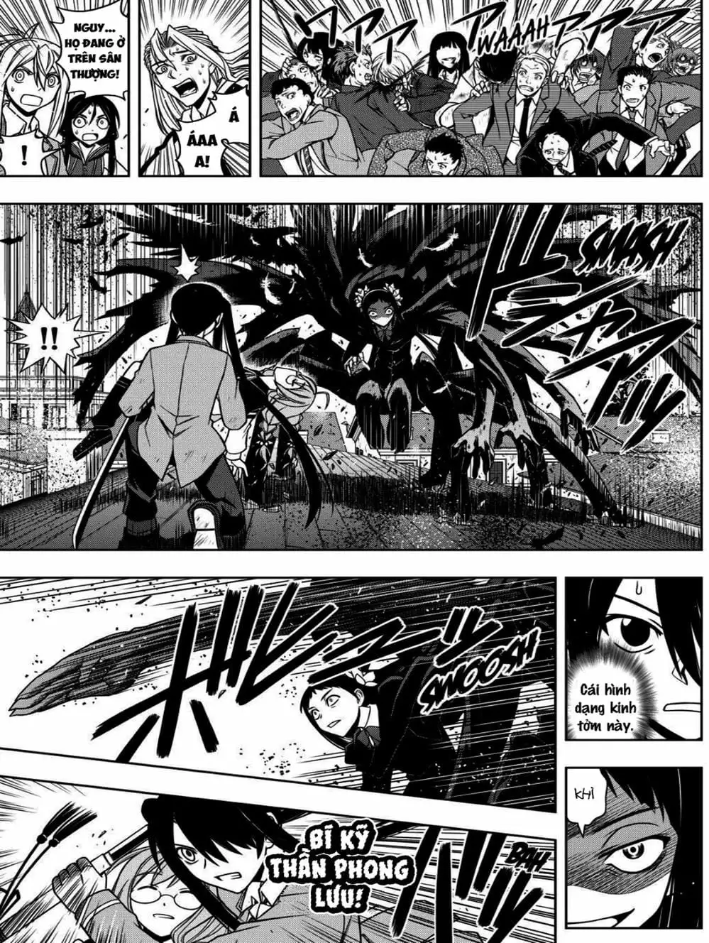 Truyện Tranh Lựa Chọn Phân Kỳ - Uq Holder! trang 9