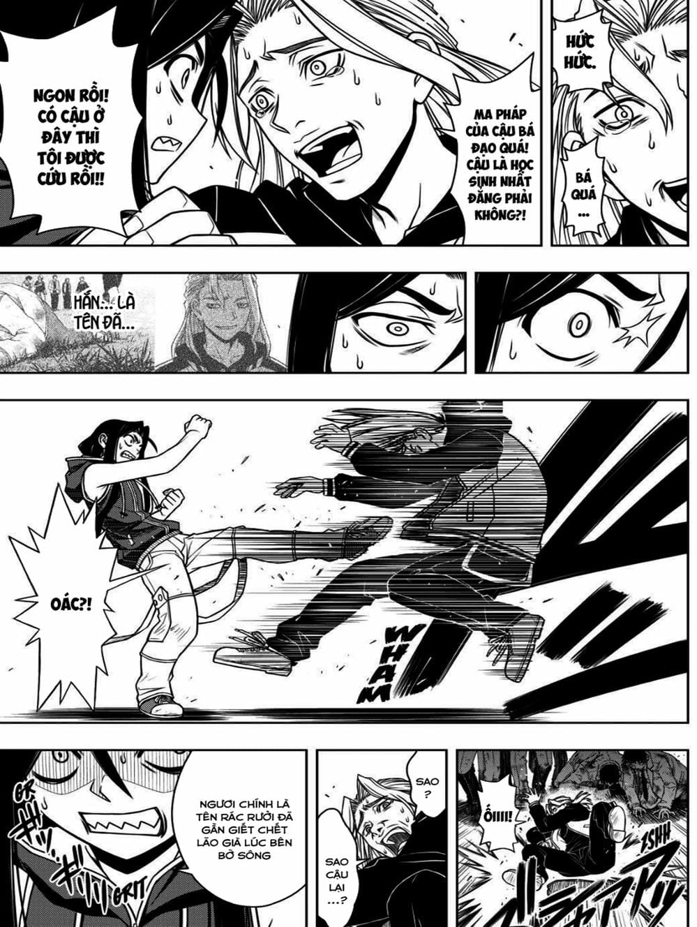 Truyện Tranh Lựa Chọn Phân Kỳ - Uq Holder! trang 9