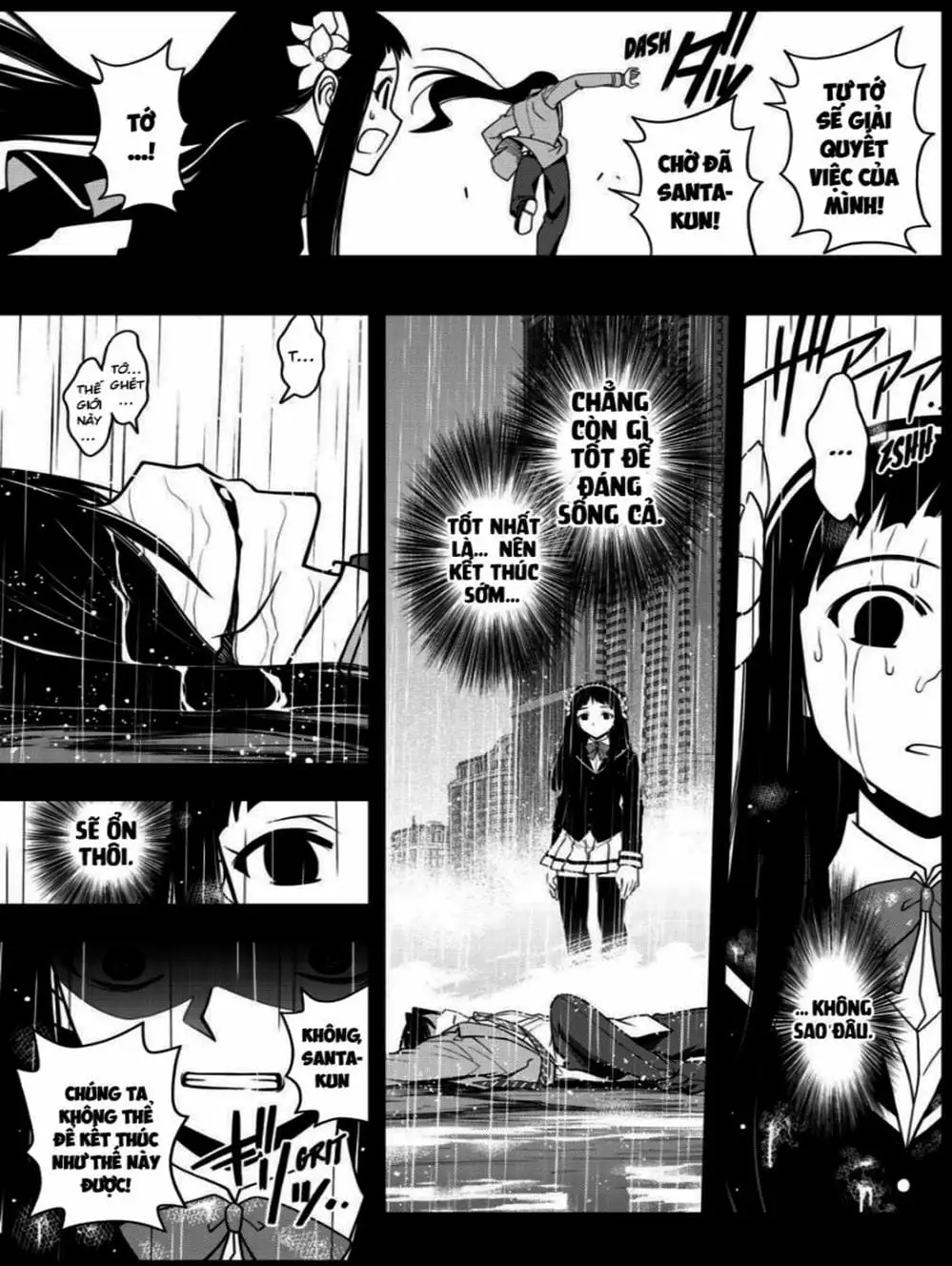 Truyện Tranh Lựa Chọn Phân Kỳ - Uq Holder! trang 9