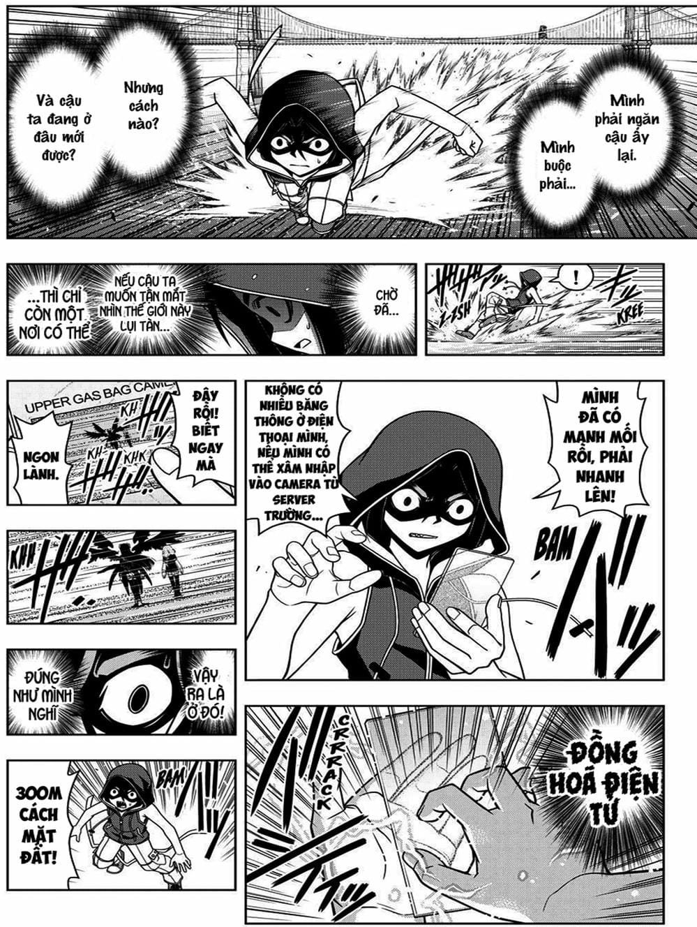 Truyện Tranh Lựa Chọn Phân Kỳ - Uq Holder! trang 9