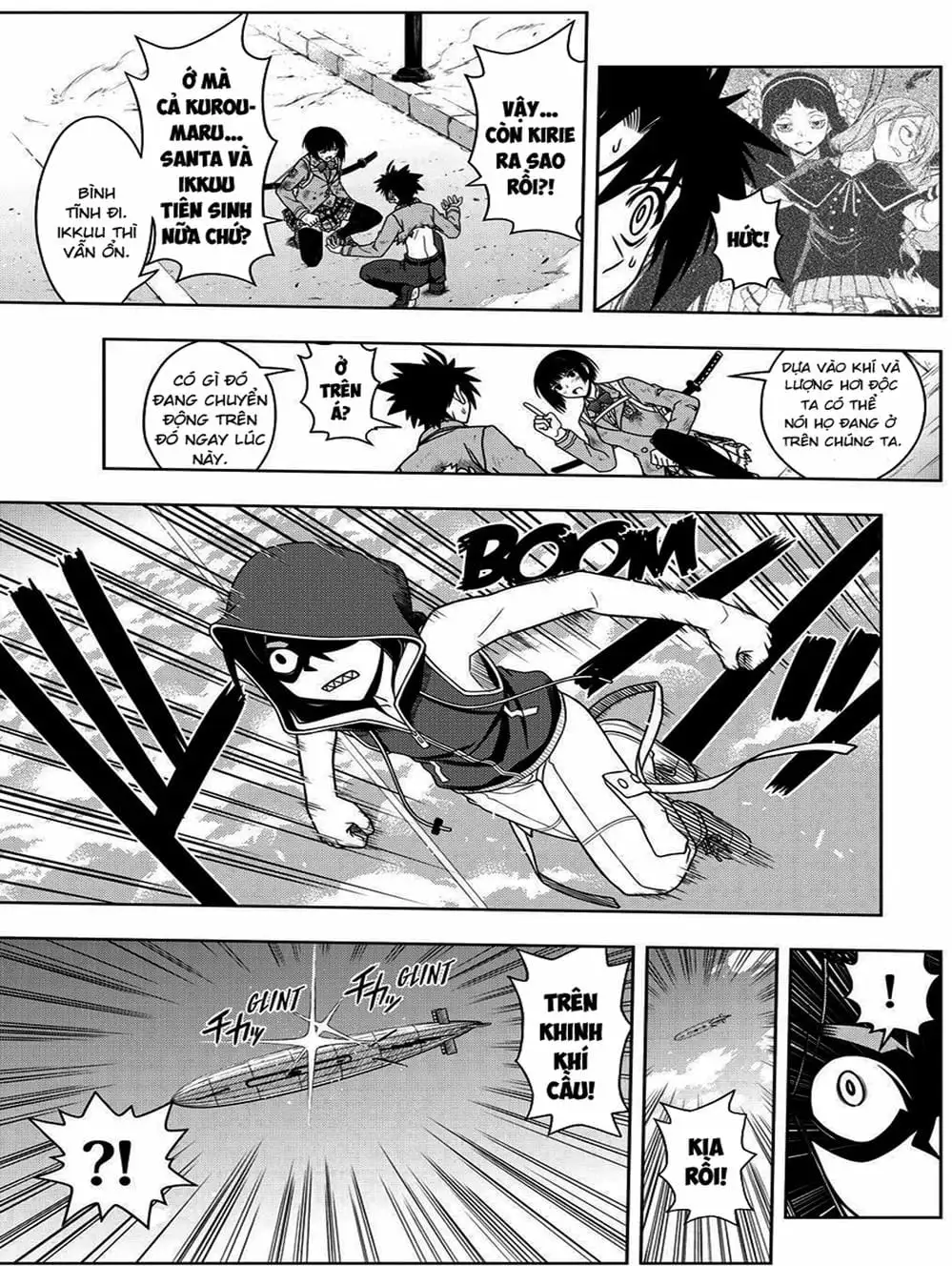 Truyện Tranh Lựa Chọn Phân Kỳ - Uq Holder! trang 9