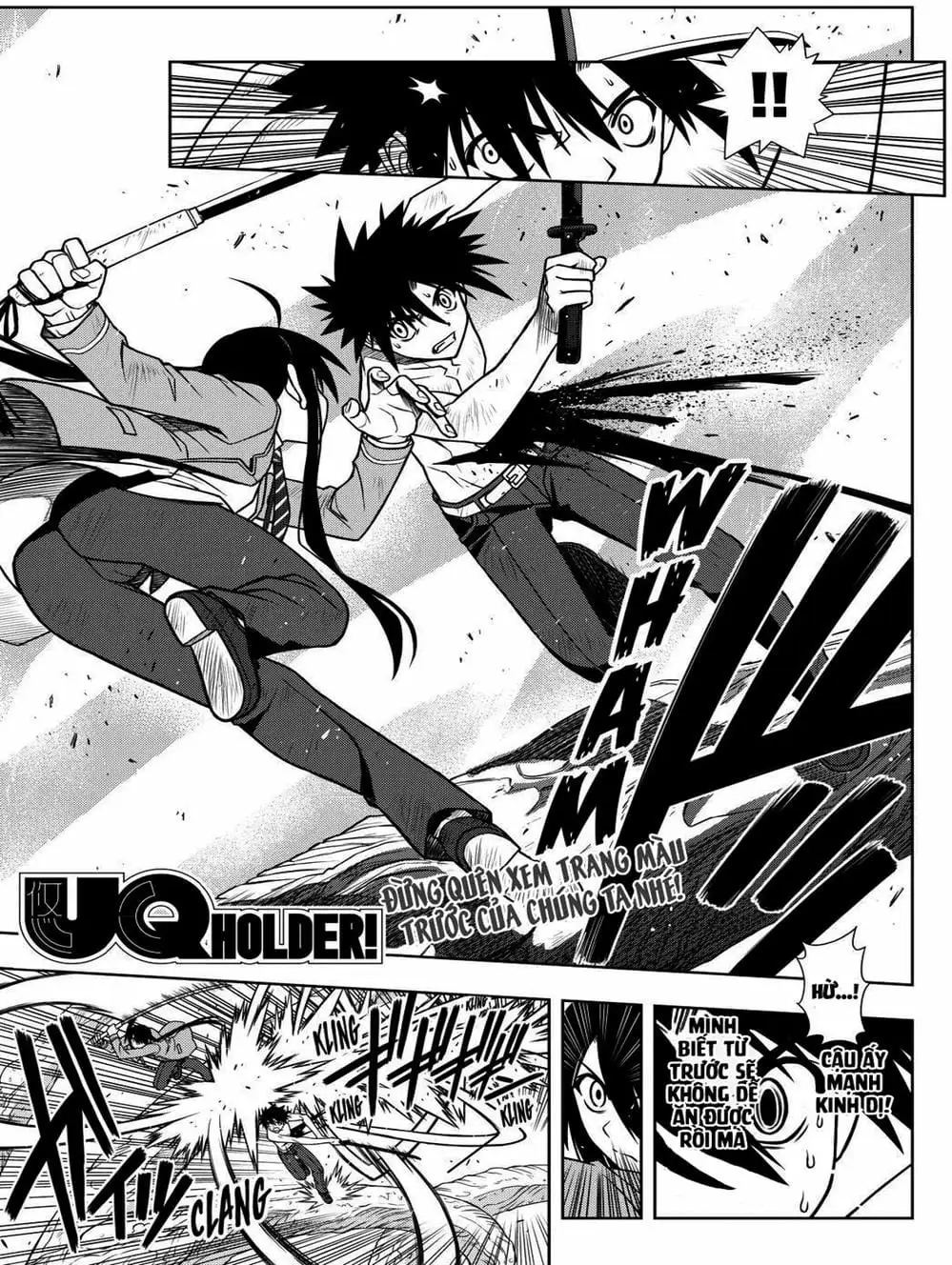 Truyện Tranh Lựa Chọn Phân Kỳ - Uq Holder! trang 9