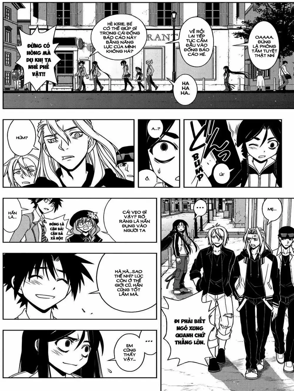 Truyện Tranh Lựa Chọn Phân Kỳ - Uq Holder! trang 9