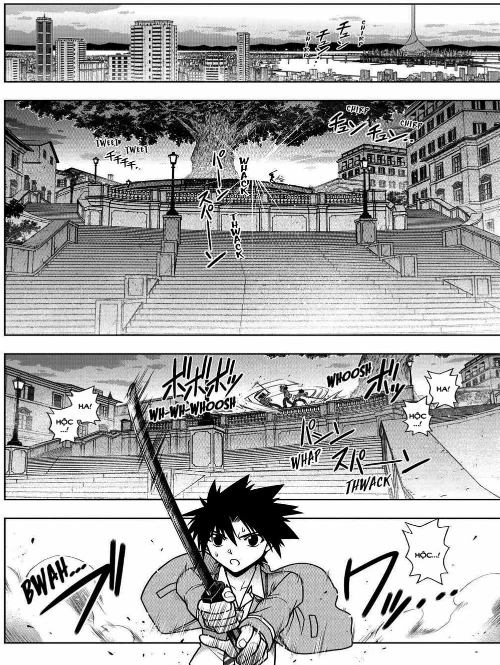 Truyện Tranh Lựa Chọn Phân Kỳ - Uq Holder! trang 9