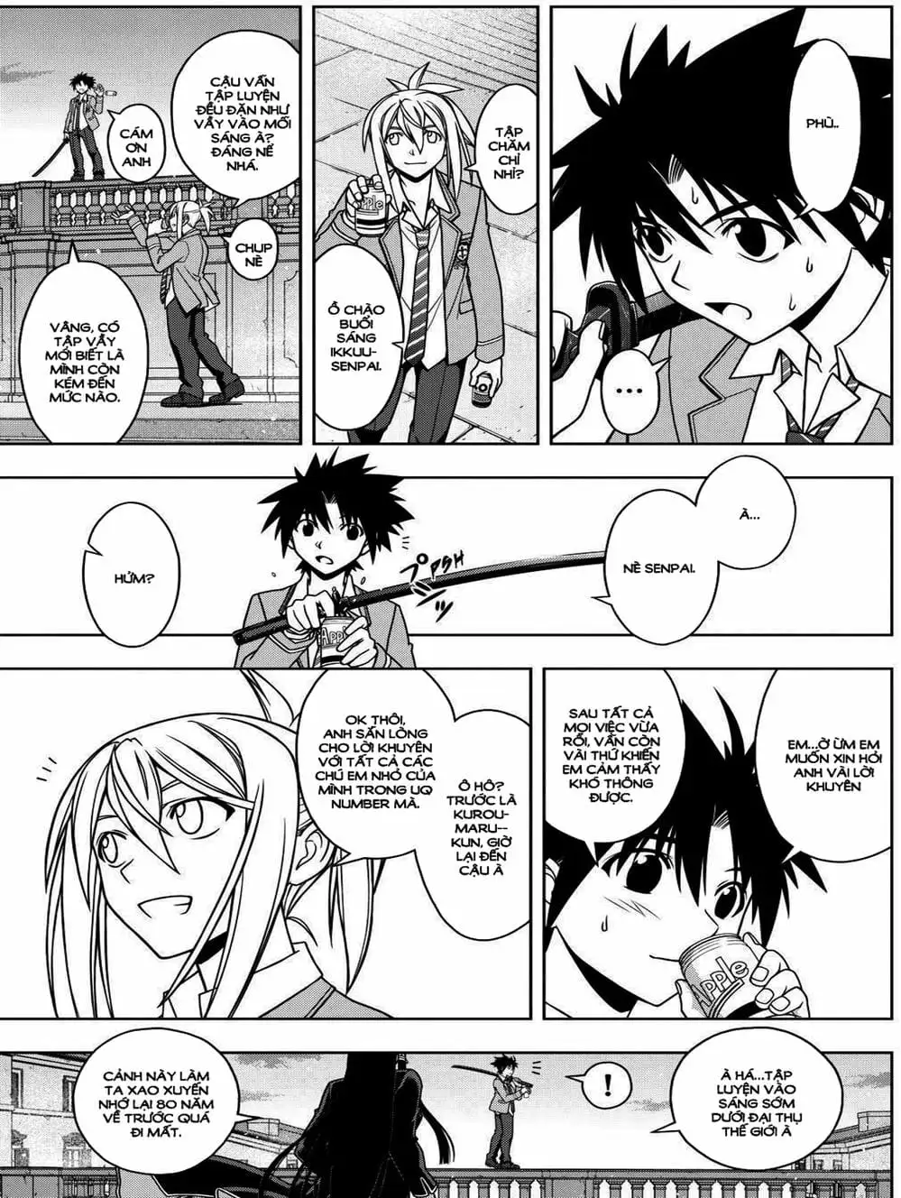 Truyện Tranh Lựa Chọn Phân Kỳ - Uq Holder! trang 9