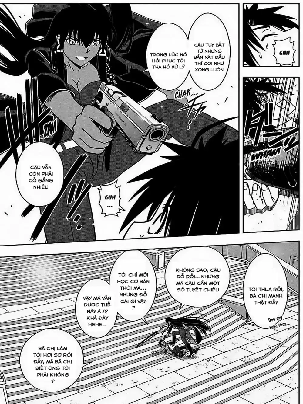 Truyện Tranh Lựa Chọn Phân Kỳ - Uq Holder! trang 9