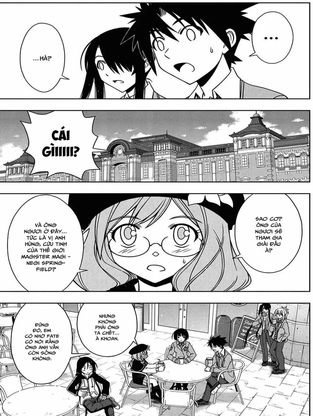 Truyện Tranh Lựa Chọn Phân Kỳ - Uq Holder! trang 9