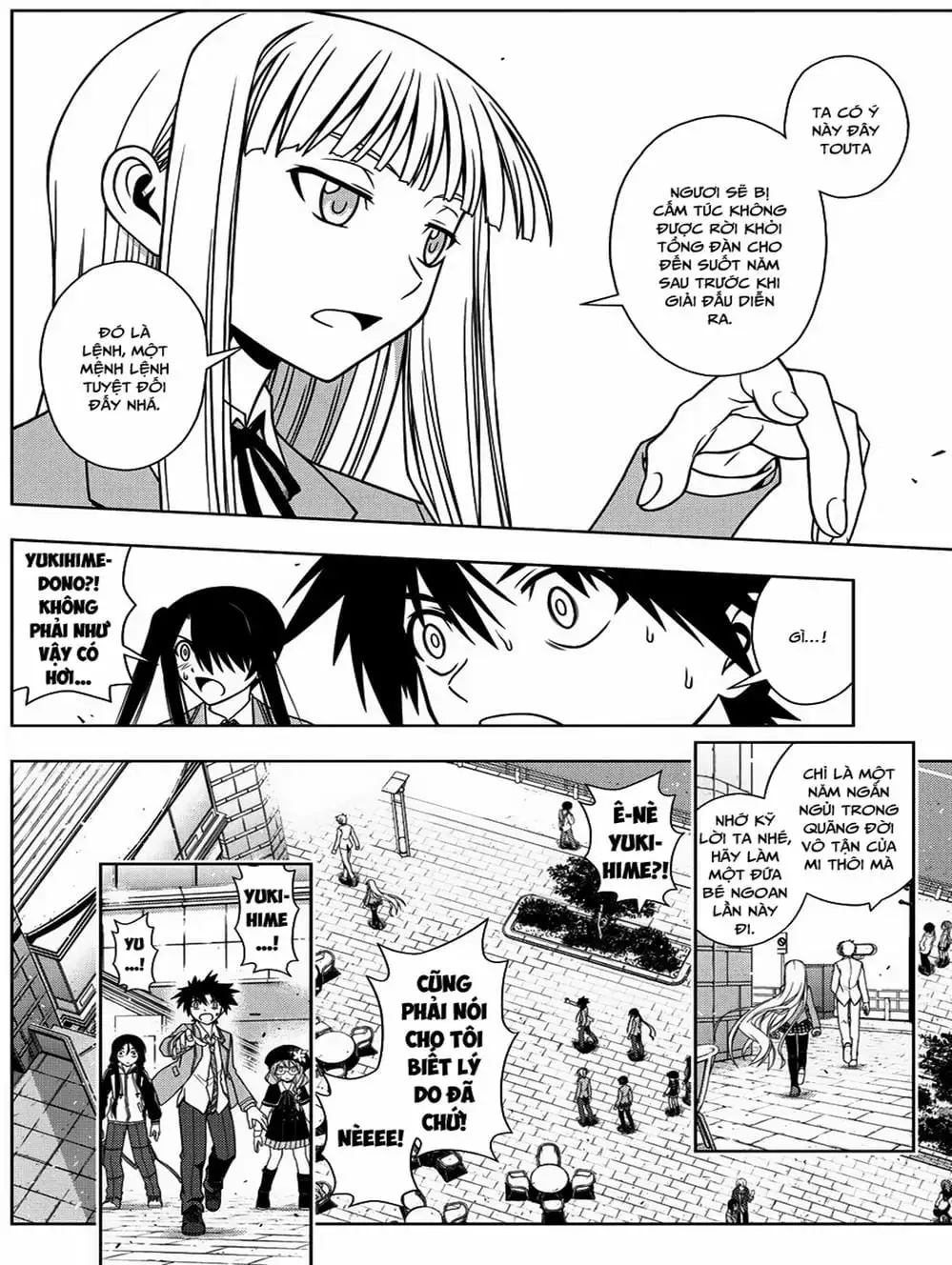 Truyện Tranh Lựa Chọn Phân Kỳ - Uq Holder! trang 9