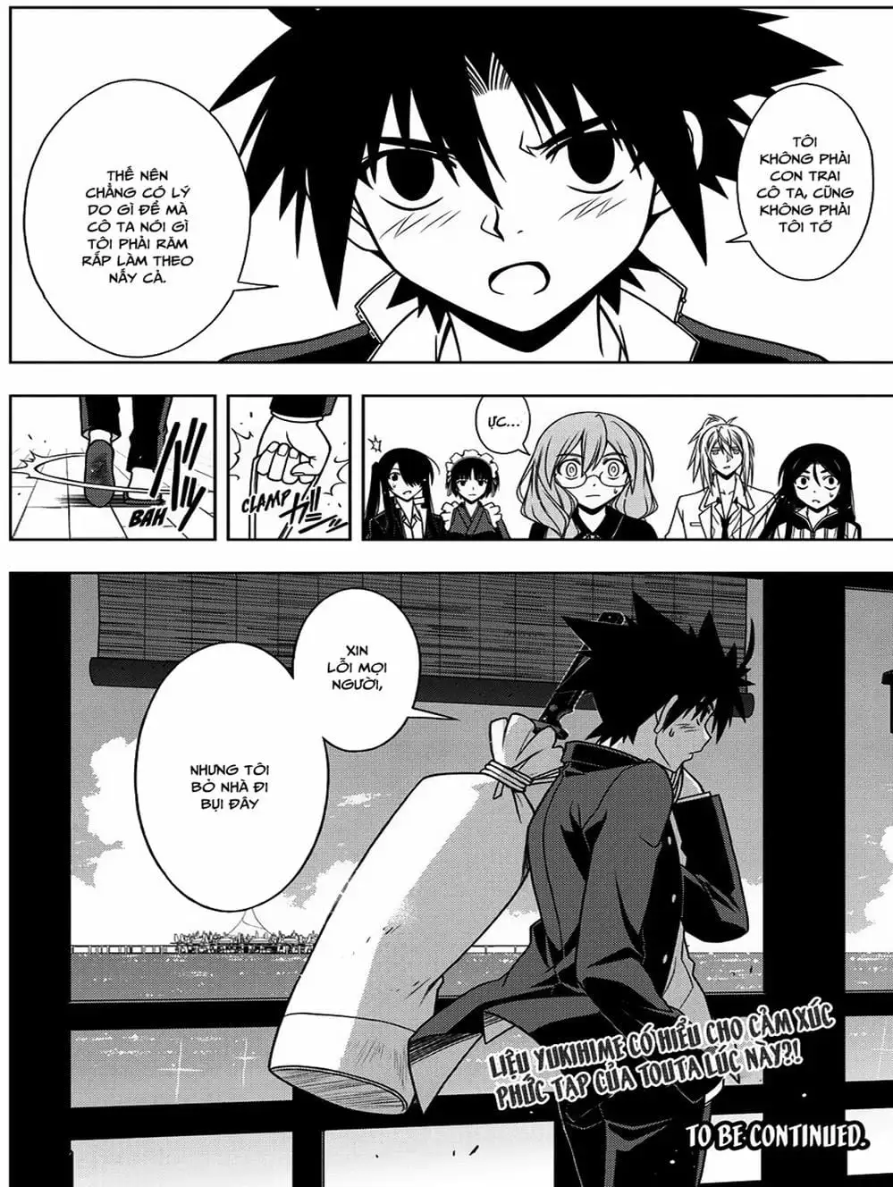 Truyện Tranh Lựa Chọn Phân Kỳ - Uq Holder! trang 9