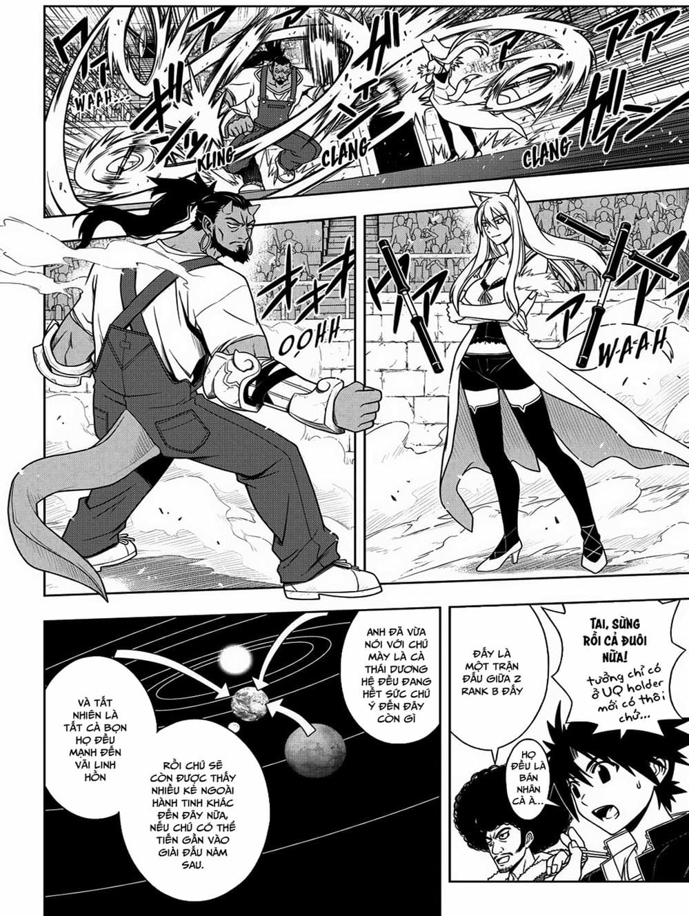 Truyện Tranh Lựa Chọn Phân Kỳ - Uq Holder! trang 9