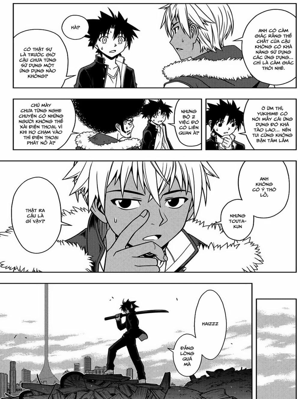 Truyện Tranh Lựa Chọn Phân Kỳ - Uq Holder! trang 9