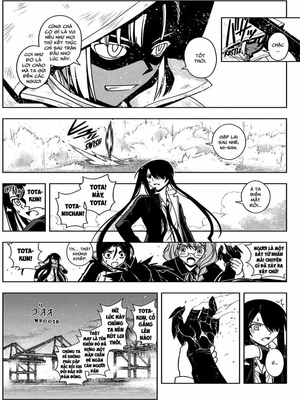 Truyện Tranh Lựa Chọn Phân Kỳ - Uq Holder! trang 9