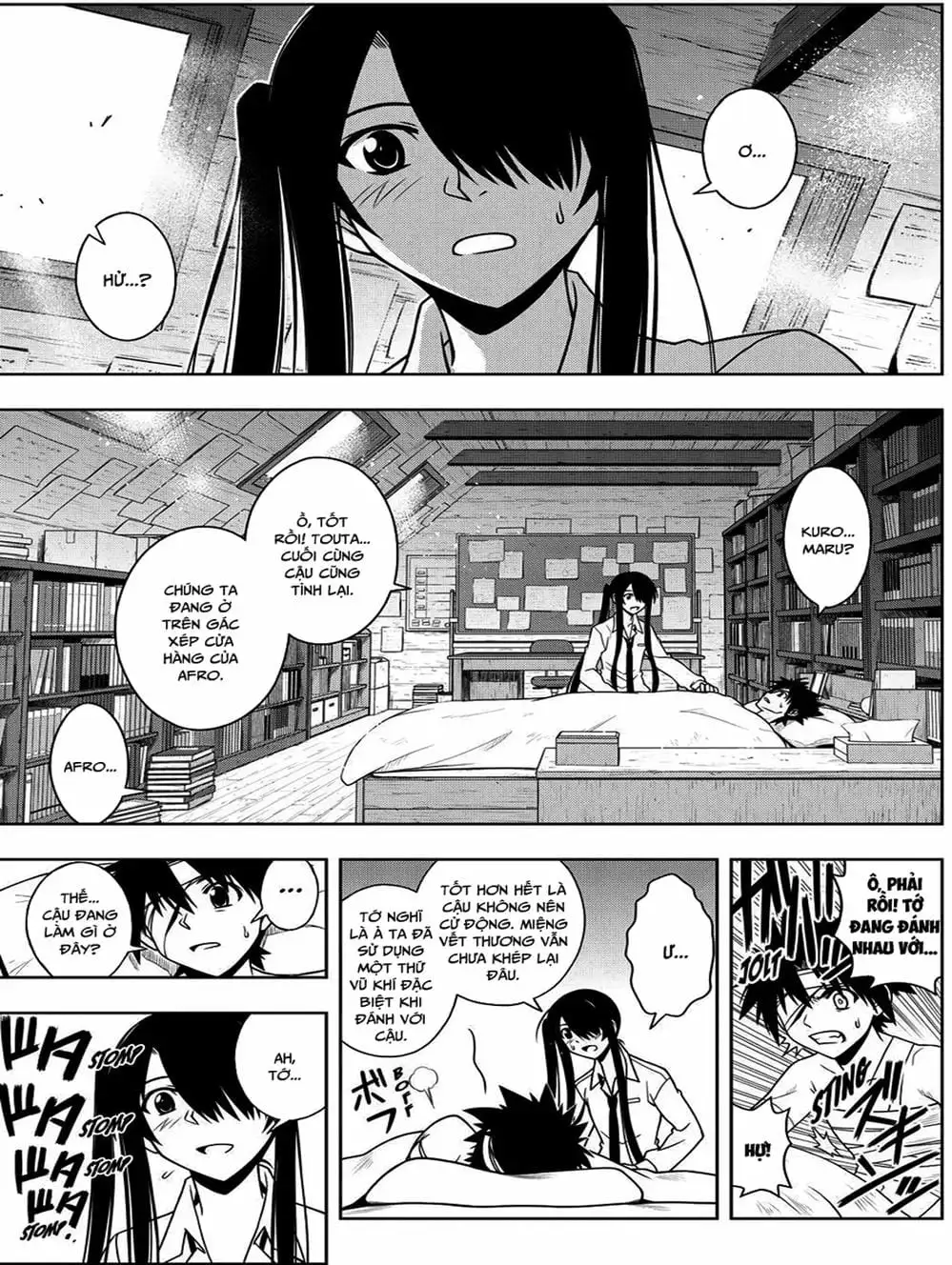 Truyện Tranh Lựa Chọn Phân Kỳ - Uq Holder! trang 9