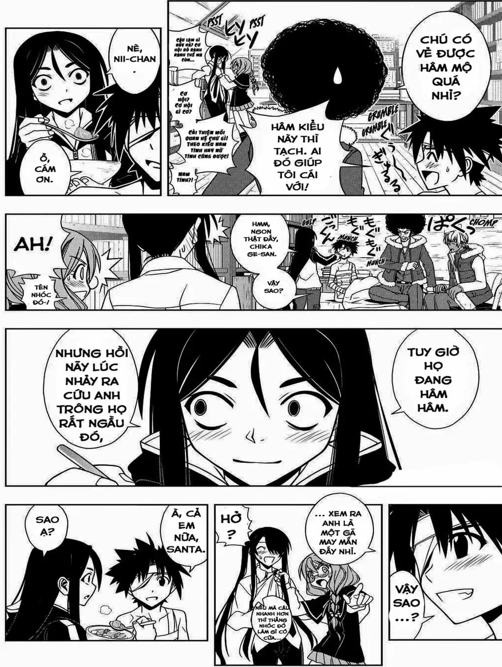 Truyện Tranh Lựa Chọn Phân Kỳ - Uq Holder! trang 9