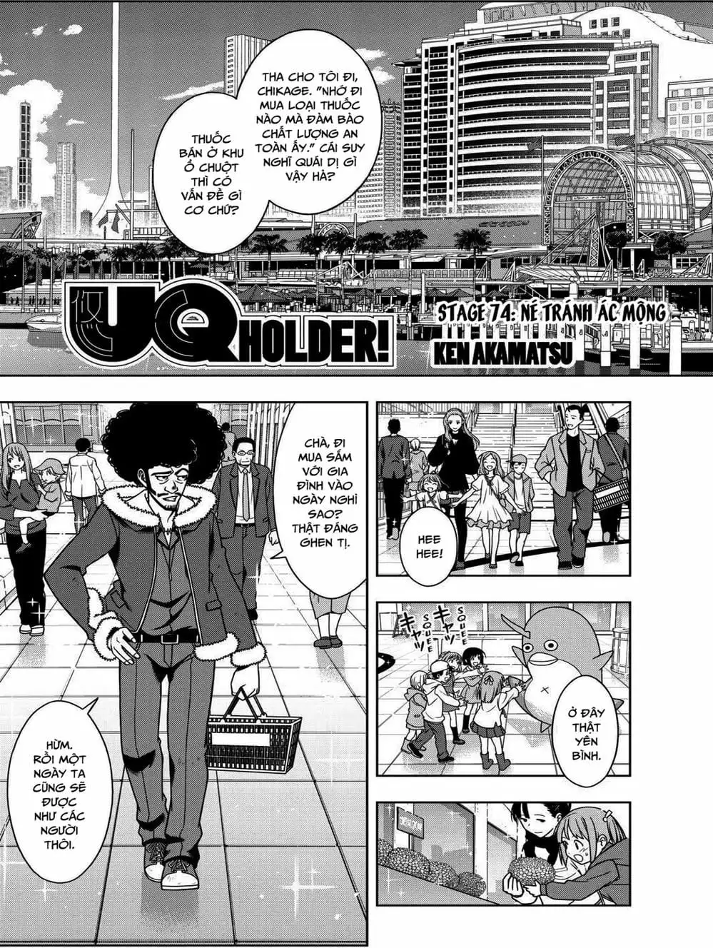 Truyện Tranh Lựa Chọn Phân Kỳ - Uq Holder! trang 9